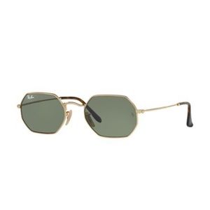 Ray-Ban Octagonal Flat Lens Sunglasses